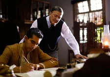 S Ramanujan with Sir Francis Spring (Stephen Fry)